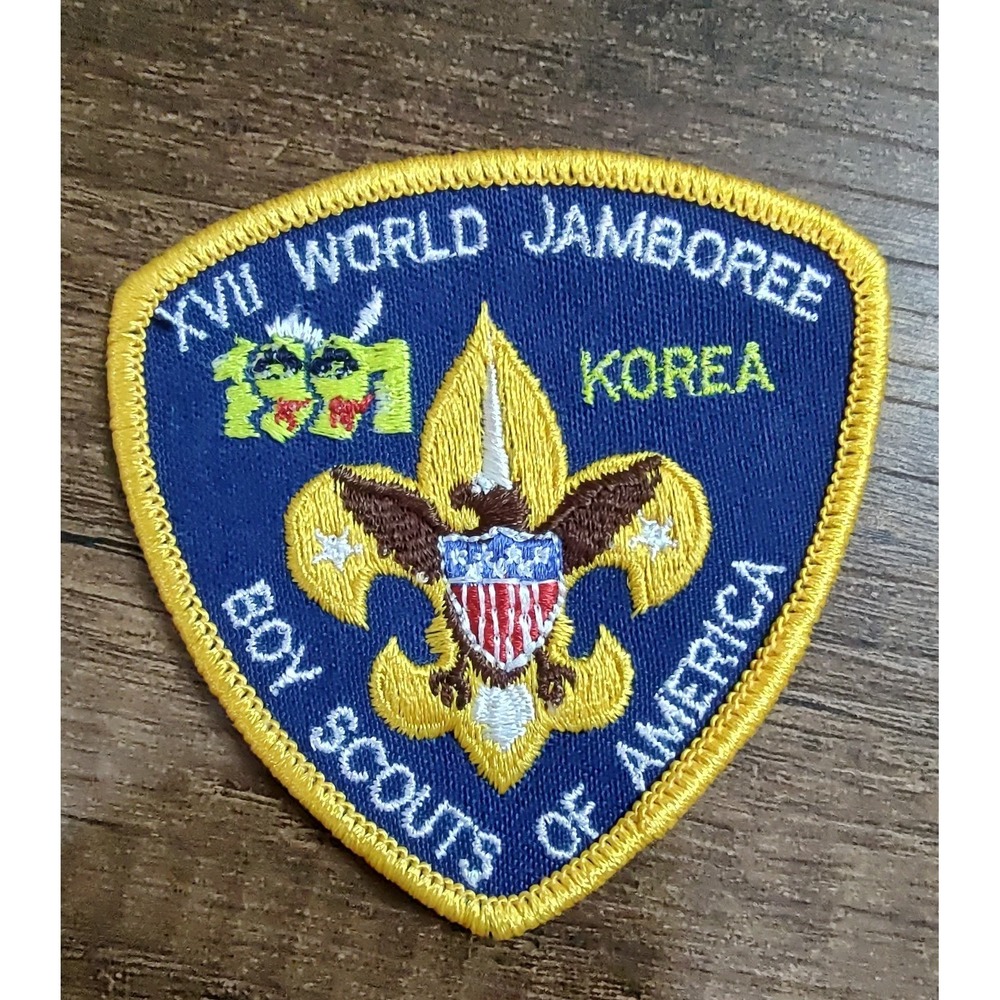 Patch BSA Boy Scouts Korea 1991 World Jamboree XVII